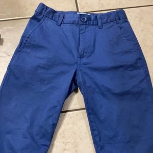 Blue dress pants. Boys